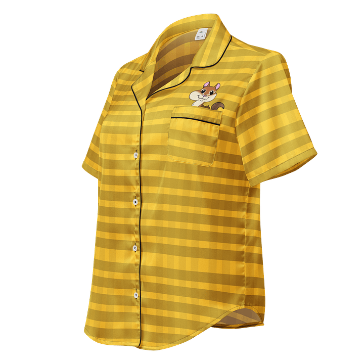 "Cheeky Chipmunk" - Women's Short Sleeve Pajama Top product image (1)