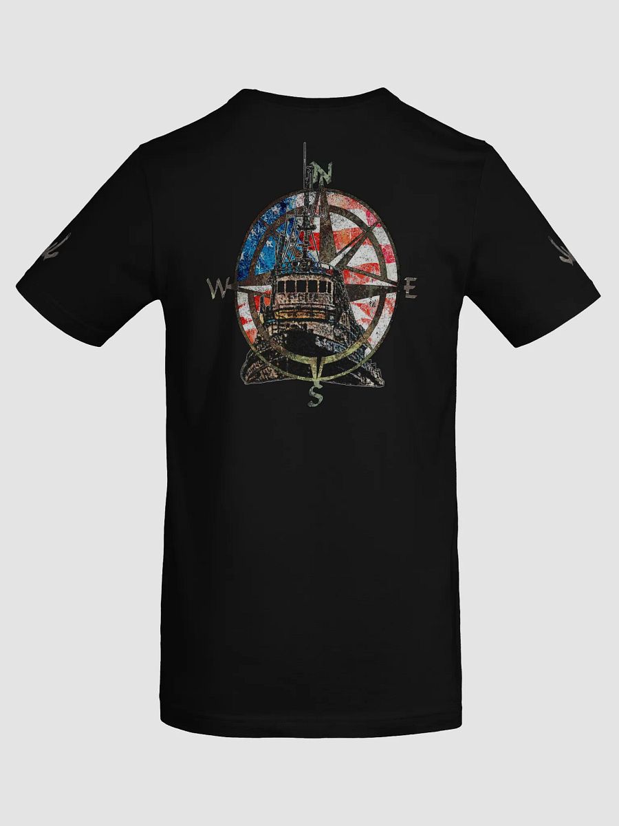 Compass Rose Pacific Falcon Flage - T-Shirt product image (8)