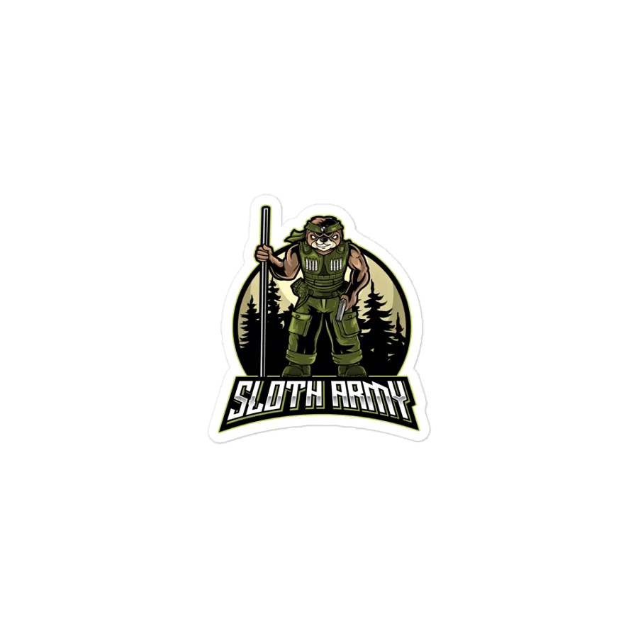 Sloth Army Magnet product image (1)