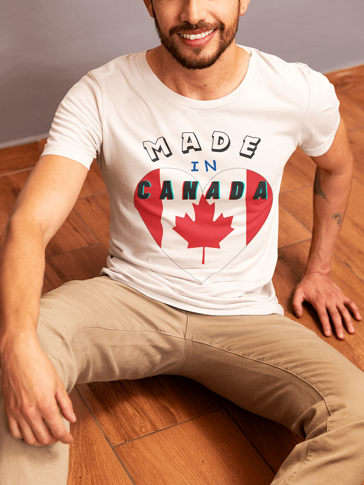 Maple Heart Canadian Pride T-Shirt product image (22)