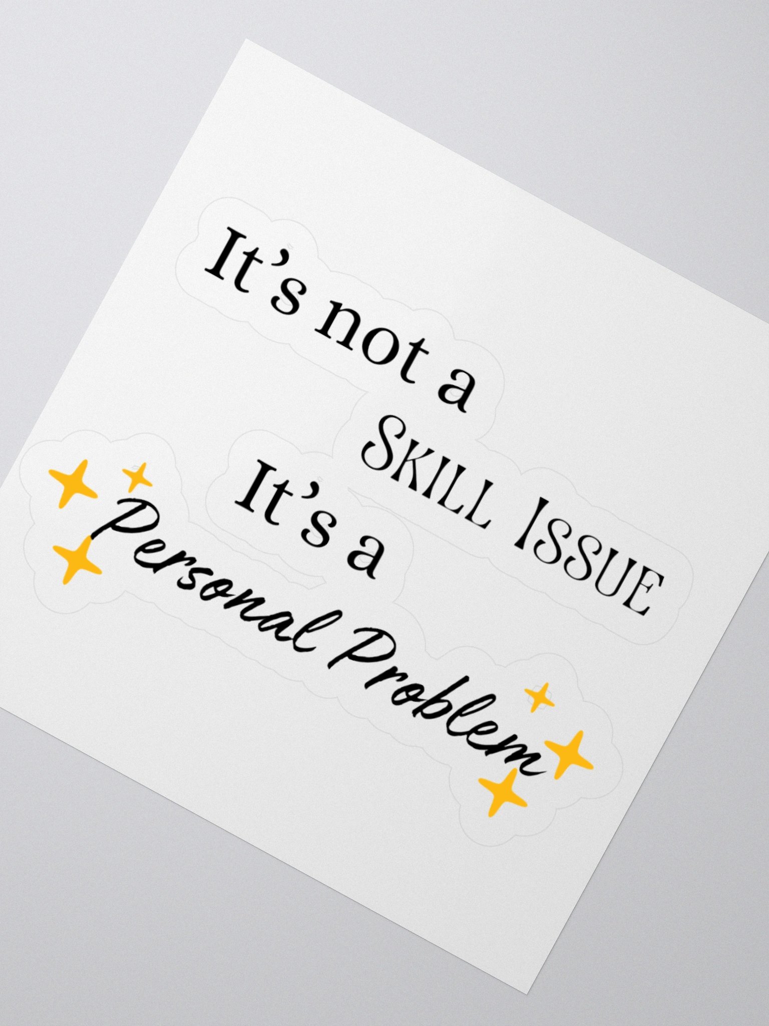 Personal Problem Sticker product image (5)