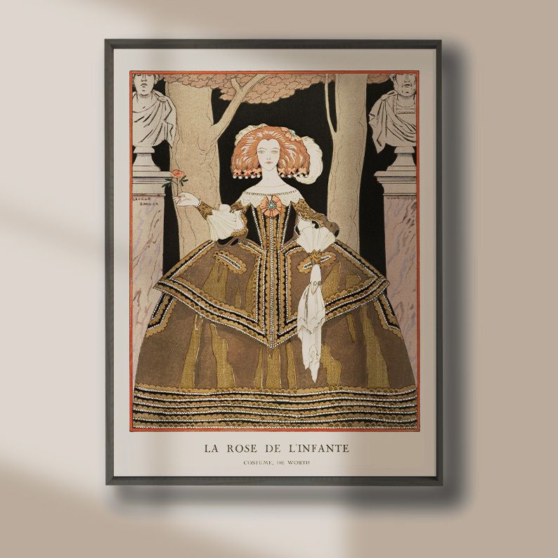 Peach& Blue Gallery Wall Set of 10 Vintage DIGITAL Prints product image (11)