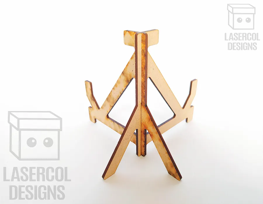 Easel Plate Stand Set 1 - Laser Cut Files product image (5)