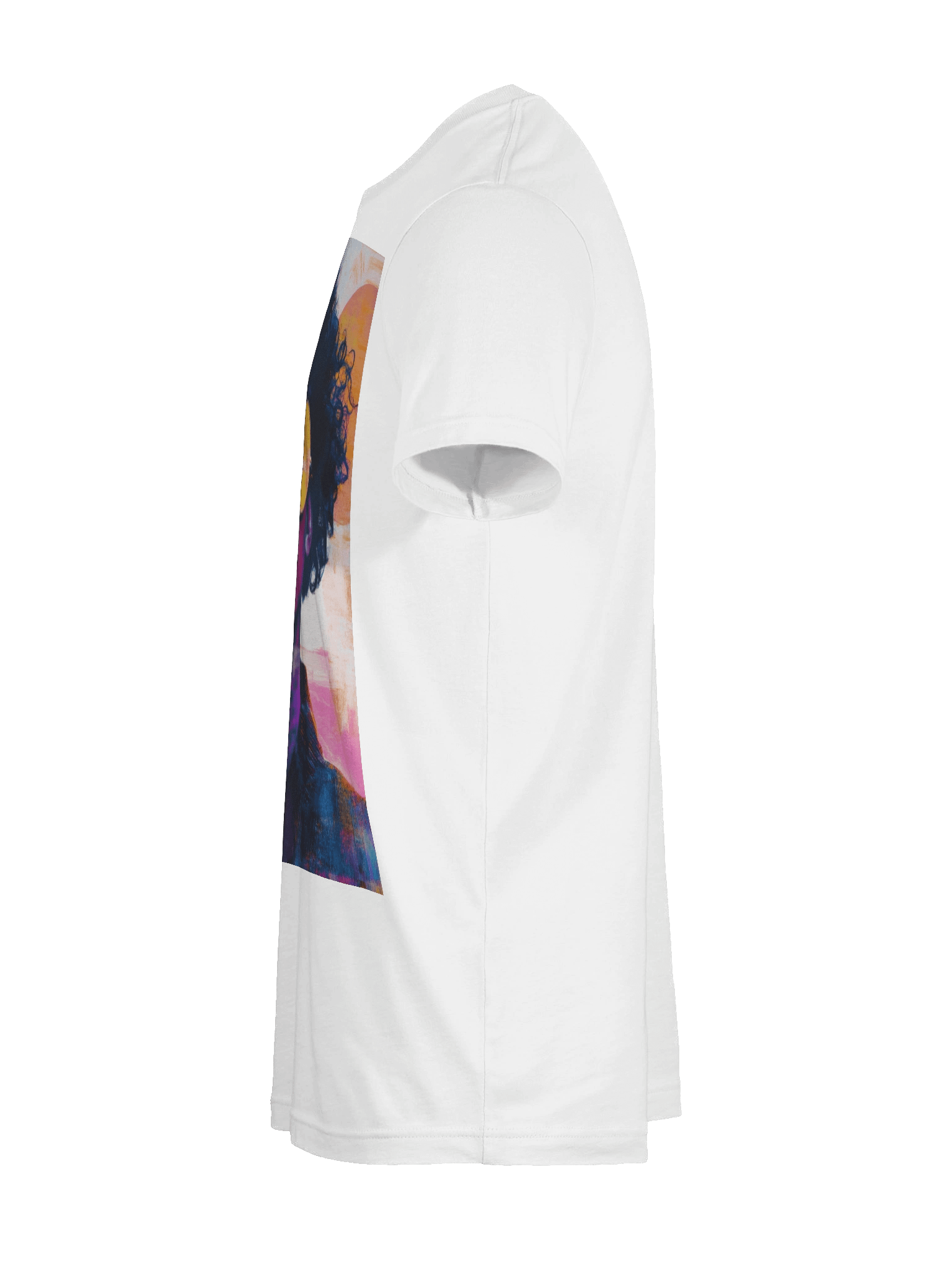 Sunset Sunglasses T-Shirt Neon Pop Art Portrait product image (11)