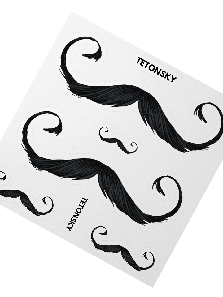 Mustache Stickers product image (2)