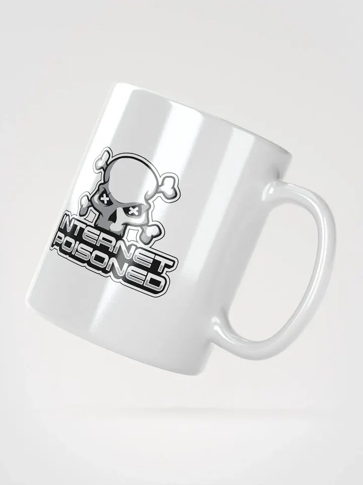 Internet Poisoned Y2K Coffee Mug – Funny Goth Meme Cup product image (2)