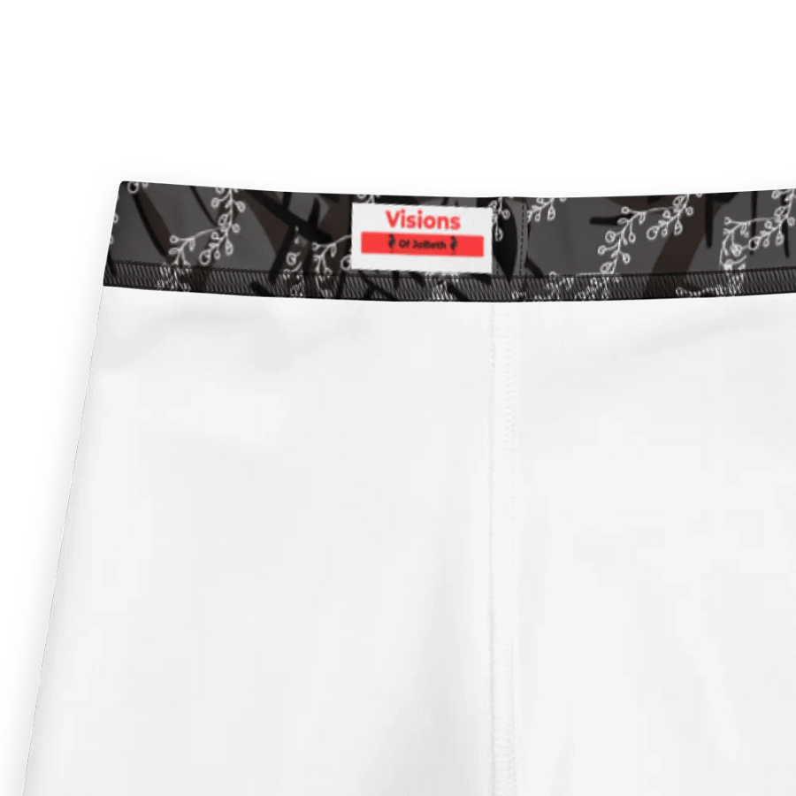 JoBeths' Signature Kids Leggings 👖 Black Leaves 🍃 Design product image (7)