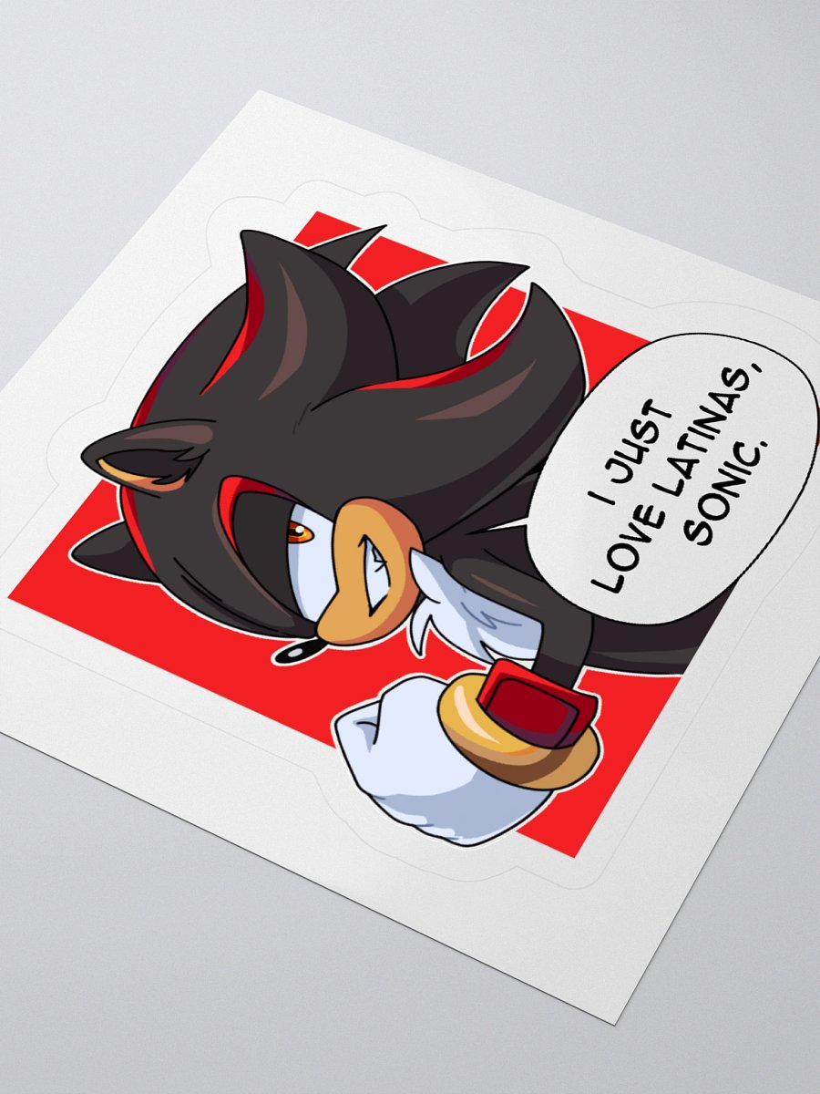 Shadow I Love Latinas Sticker product image (3)