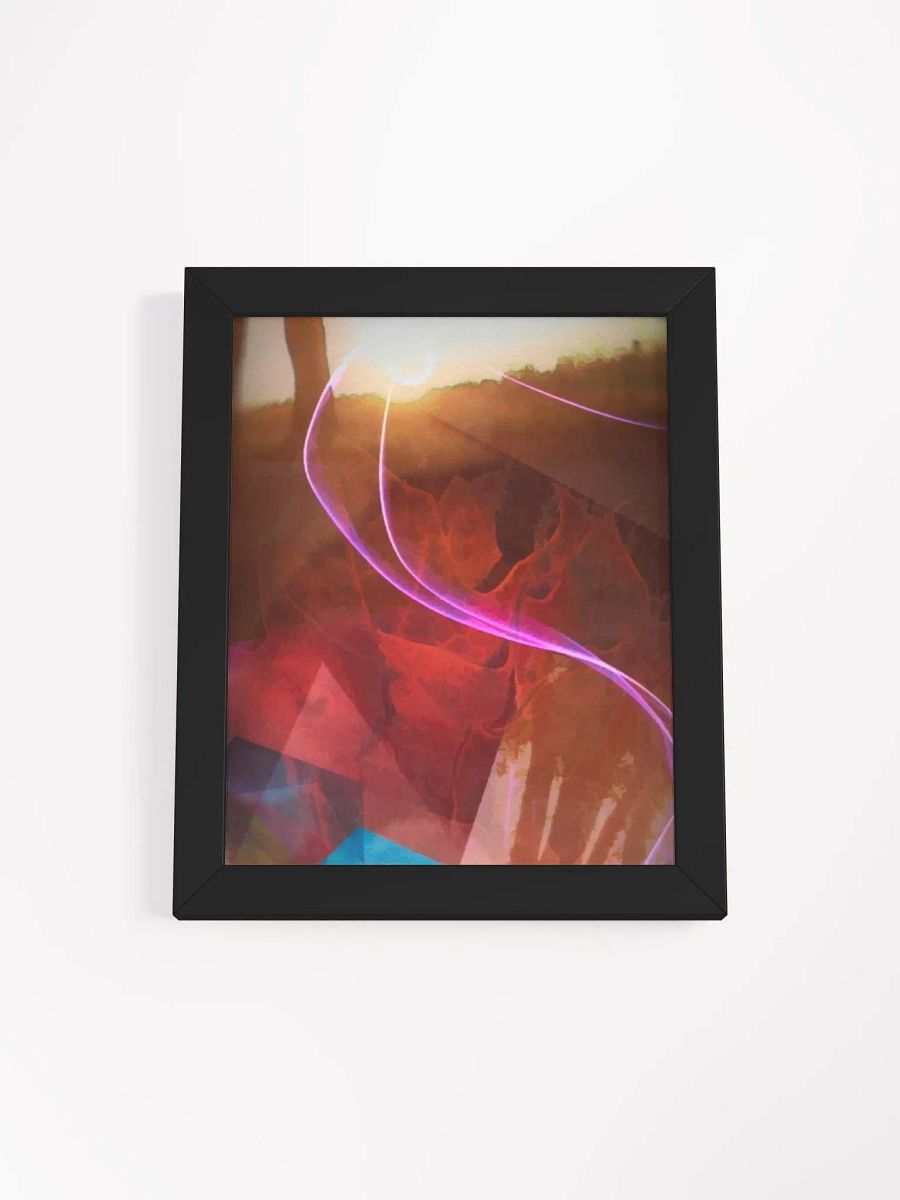 Leaf In a Sunset Framed Poster product image (3)