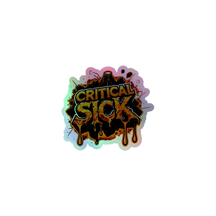 Sick Holographic Sticker product image (1)