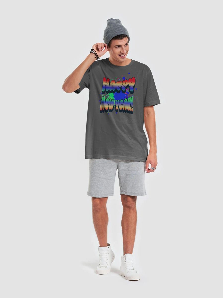 Happy New Years - Colorful Graffiti Design T-shirt product image (6)