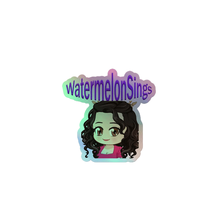 WatermelonSings Holographic Sticker product image (1)