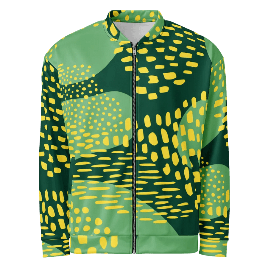 Dynamic Flow All-Over Bomber Jacket product image (2)