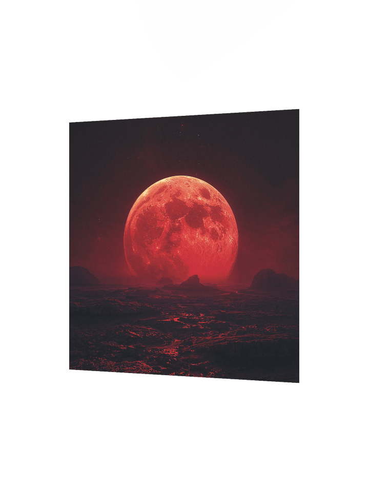Rise of the Blood Moon Matte Poster product image (6)