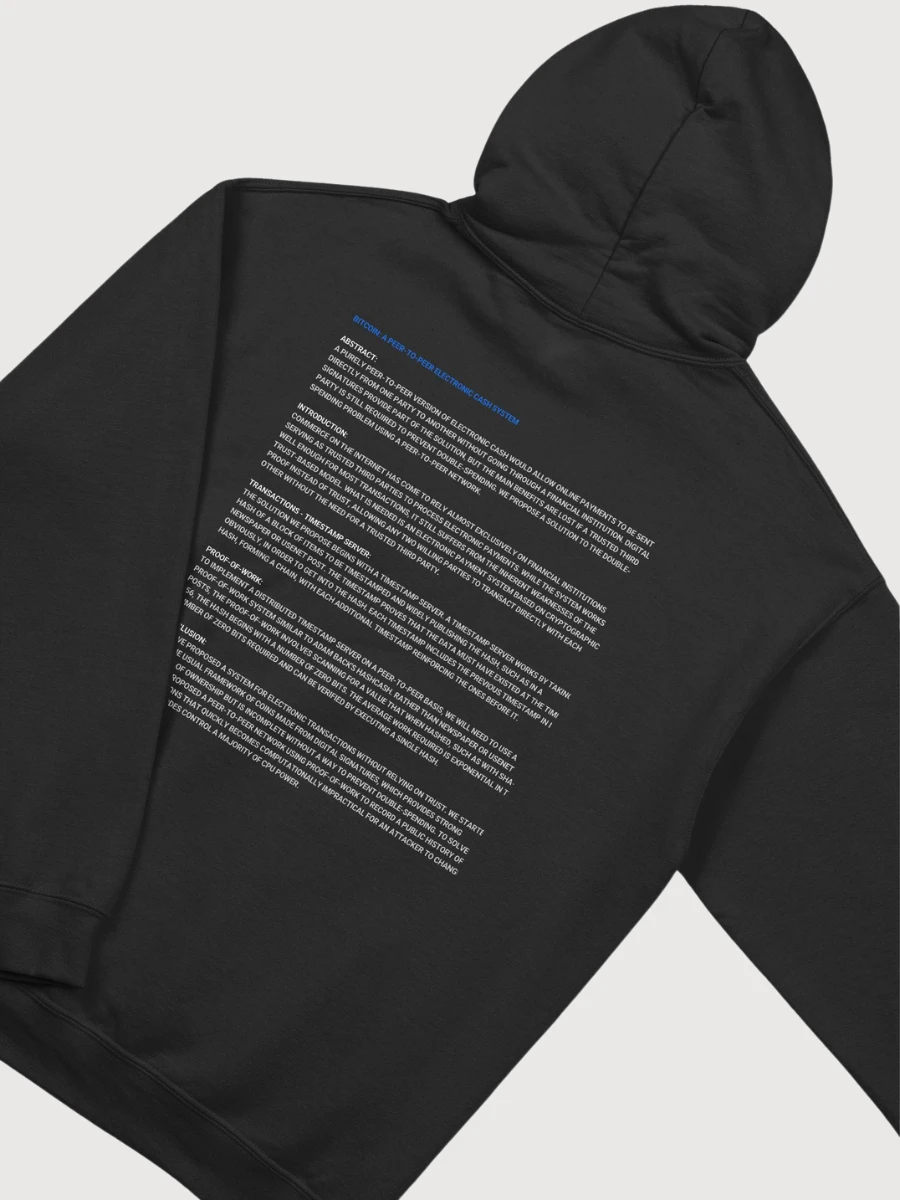 Bitcoin Forever Hoodie | Waivly product image (4)