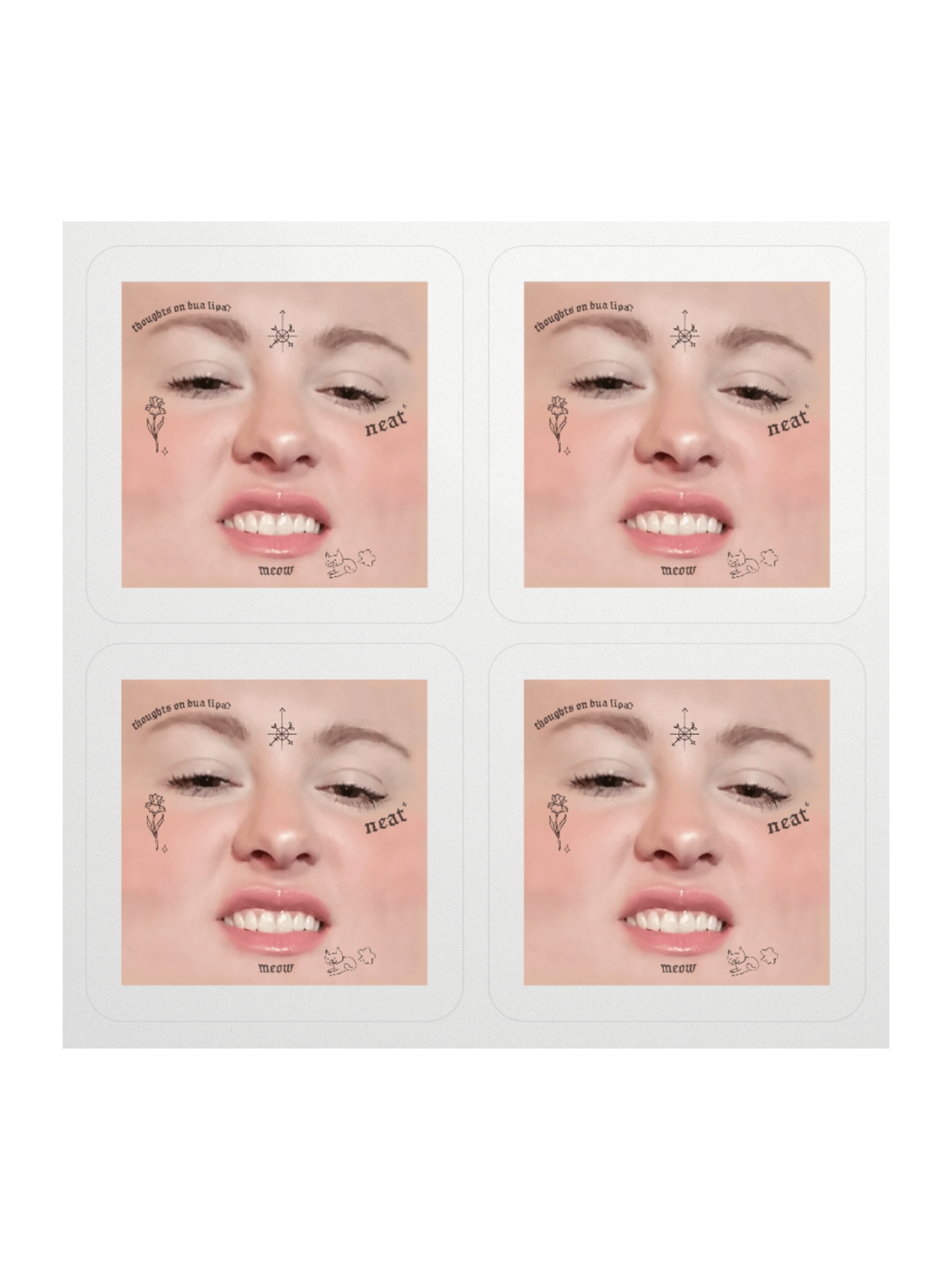 Ruble the Inked | NEAT Merch Stickers product image (1)