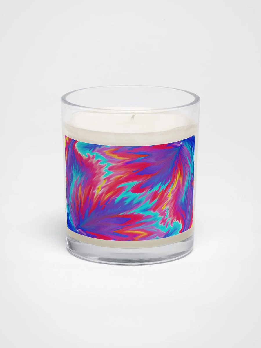 Marbled Rainbow Swirl II Soy Wax Candle product image (1)