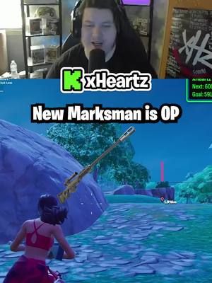 marksman rifle OP#xheartz #fyp #fortniteclips #foryourpage