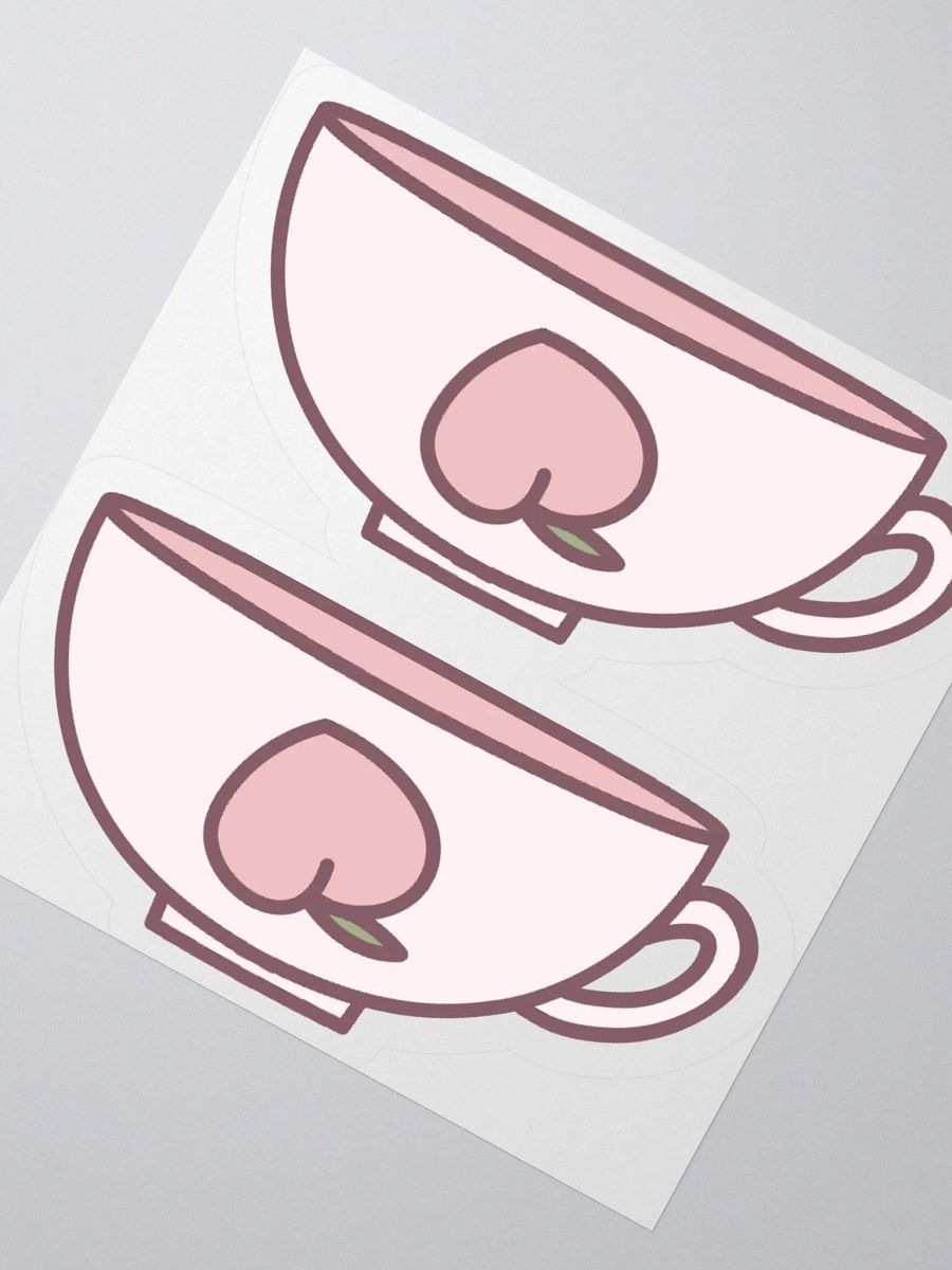Peachy Tea Time Stickers product image (5)