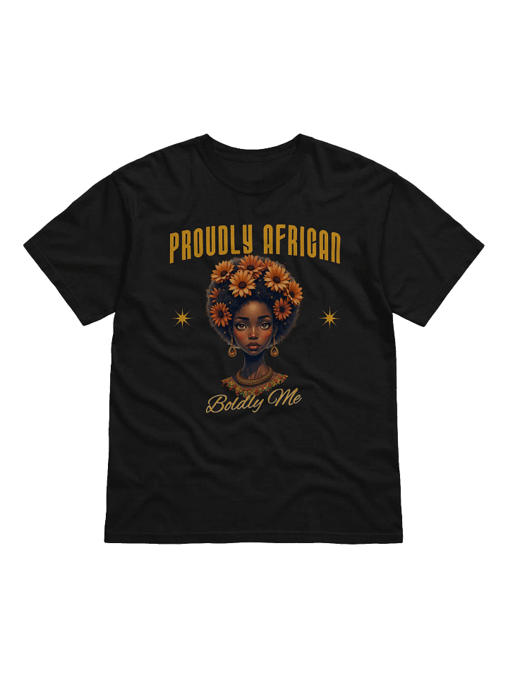 Proudly African Afro Woman T-Shirt product image (9)
