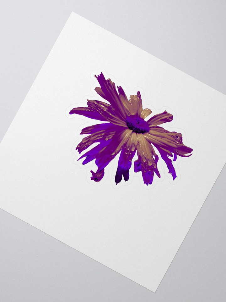 Hibiscus Floating Daisy Sticker product image (2)