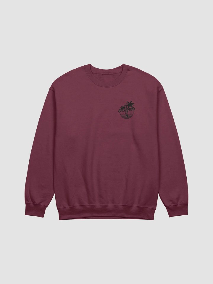 Ganbaru Sunset Black Sweatshirt product image (5)