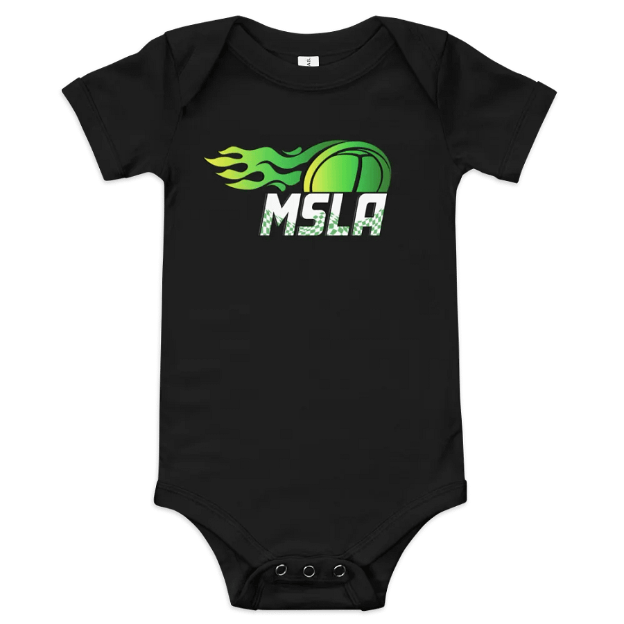 MSLA Green Baby Short Sleeve One Piece product image (3)