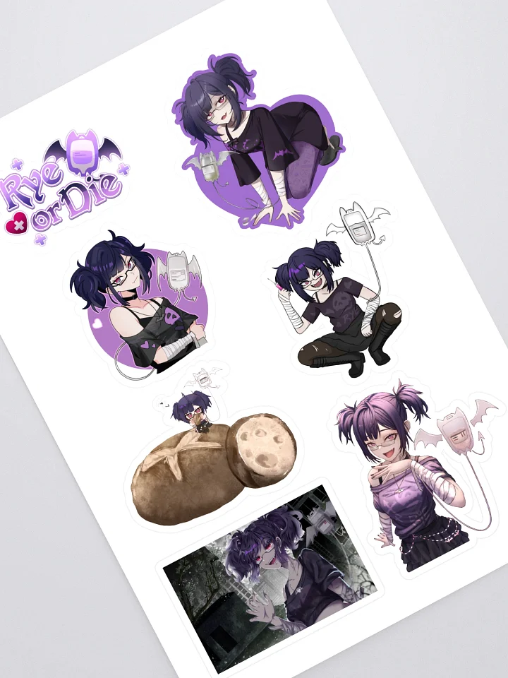 Rye Kiss Cut Stickers Sheet product image (1)