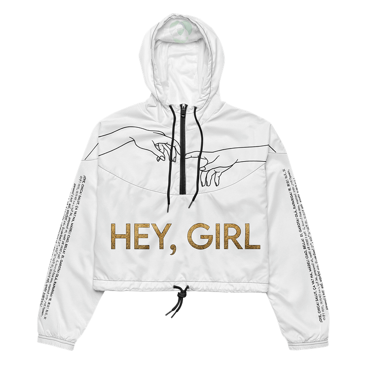 Hey, Girl International Athletic Crop Hoodie product image (2)