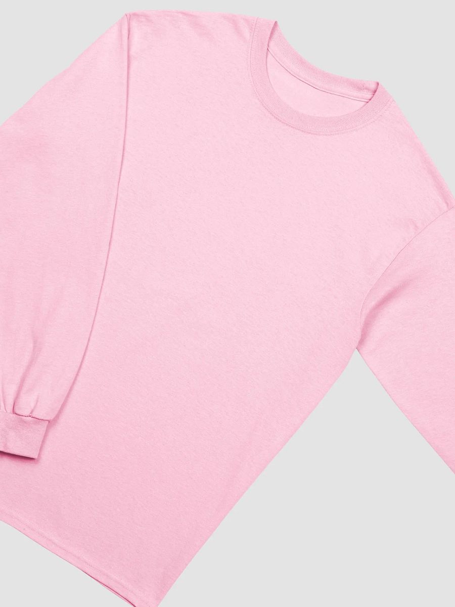 Chic Blue-haired Illustration Long Sleeve Tee product image (4)
