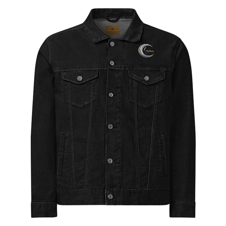 Luna Unisex Threadfast Denim Jacket - Heavyweight, Classic Style, Black Denim & More product image (1)
