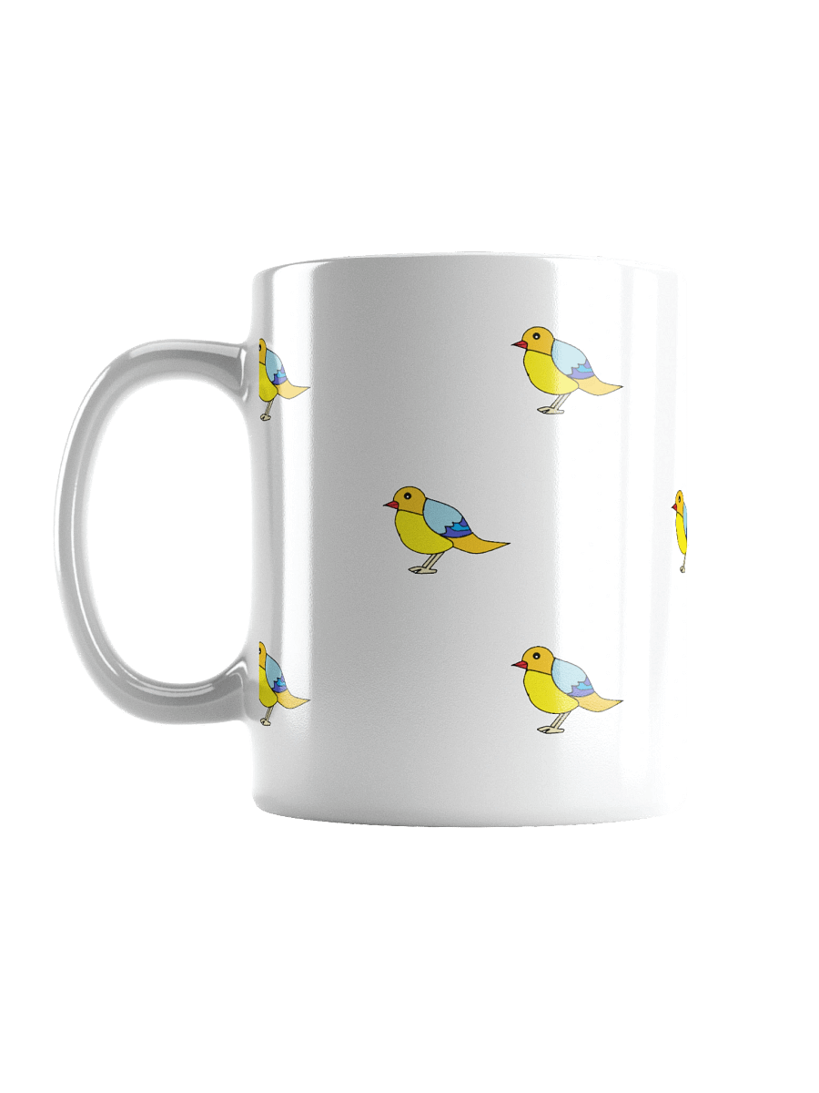 Sunny Birds White Glossy Mug product image (1)