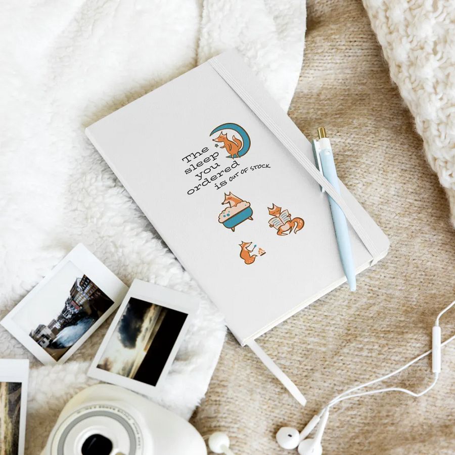 Hardcover Bound Notebook | JournalBook ( workaholic) product image (10)
