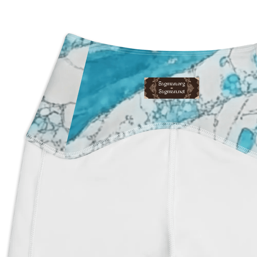 Winter Frost, Crossover Leggings with Pockets product image (9)