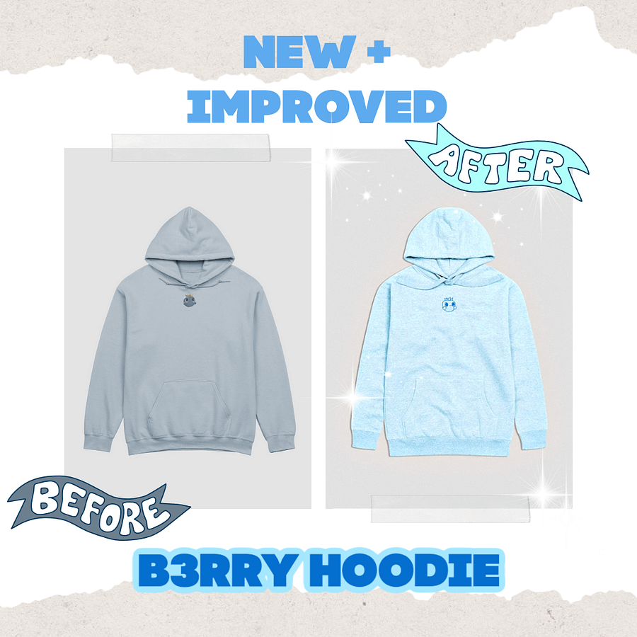 embroidered b3rry hoodie product image (4)