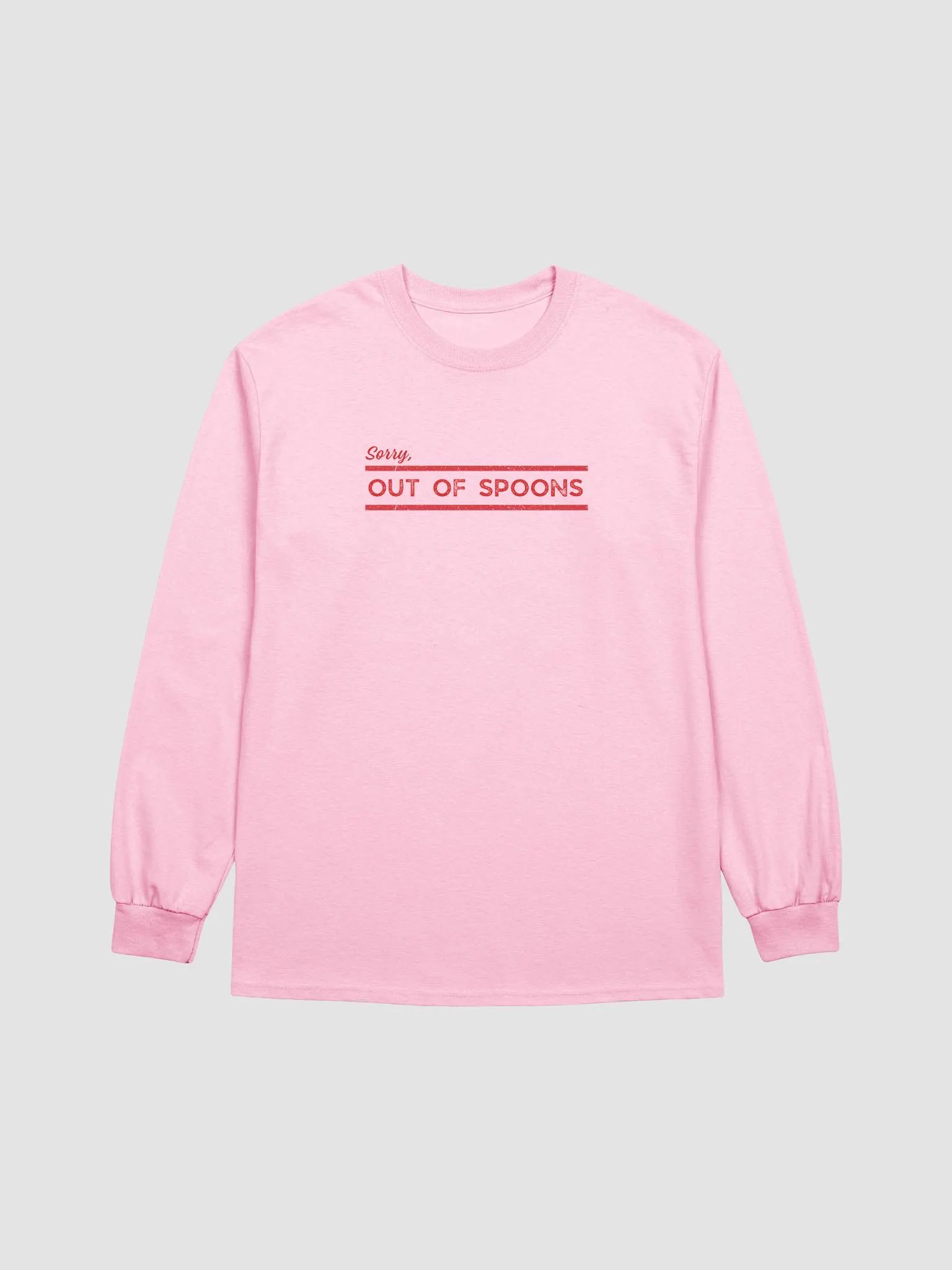 Out of S[poons] Classic Long Sleeve product image (1)