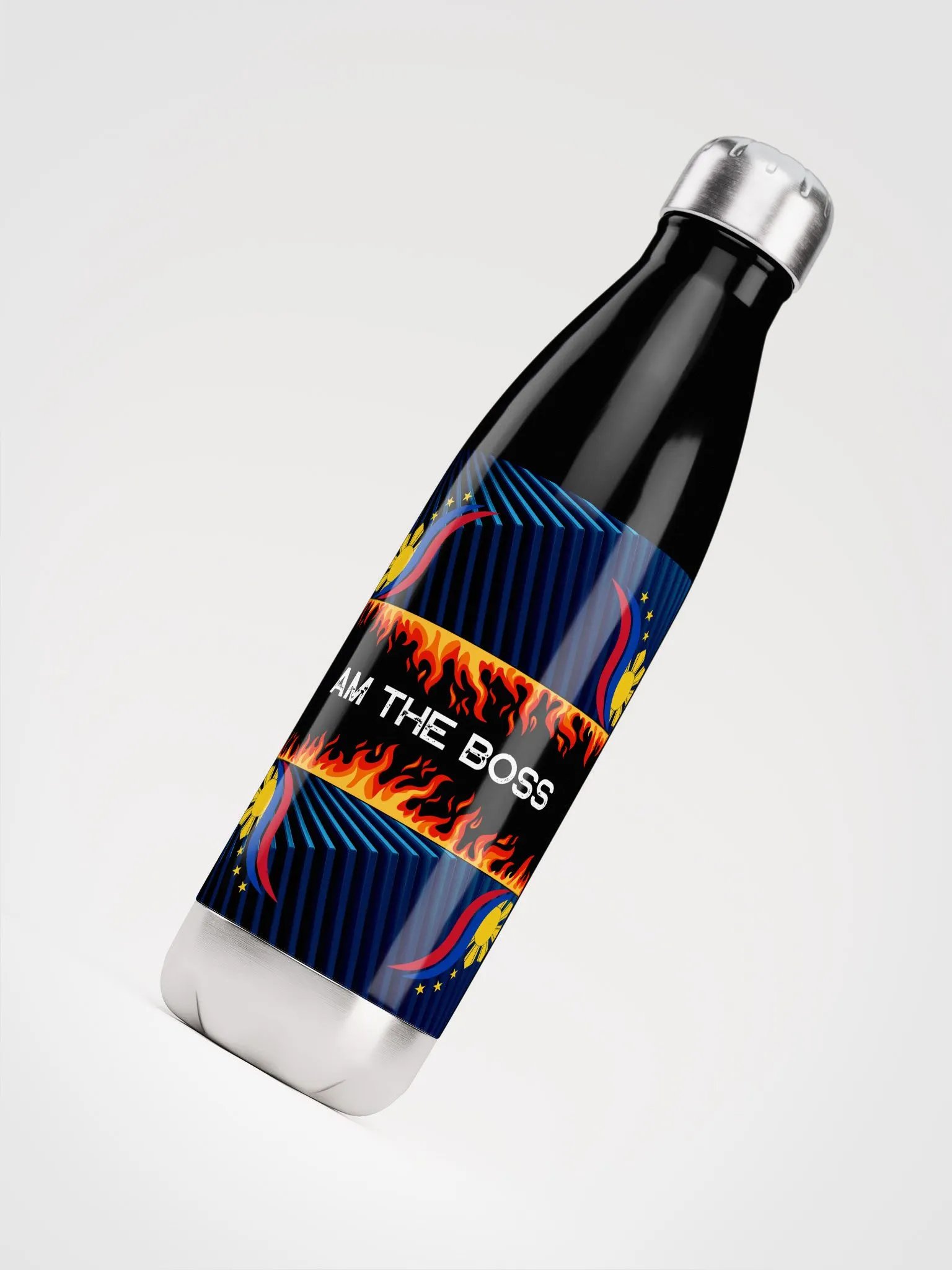 Celestial Flames Stainless Steel Water Bottle product image (4)