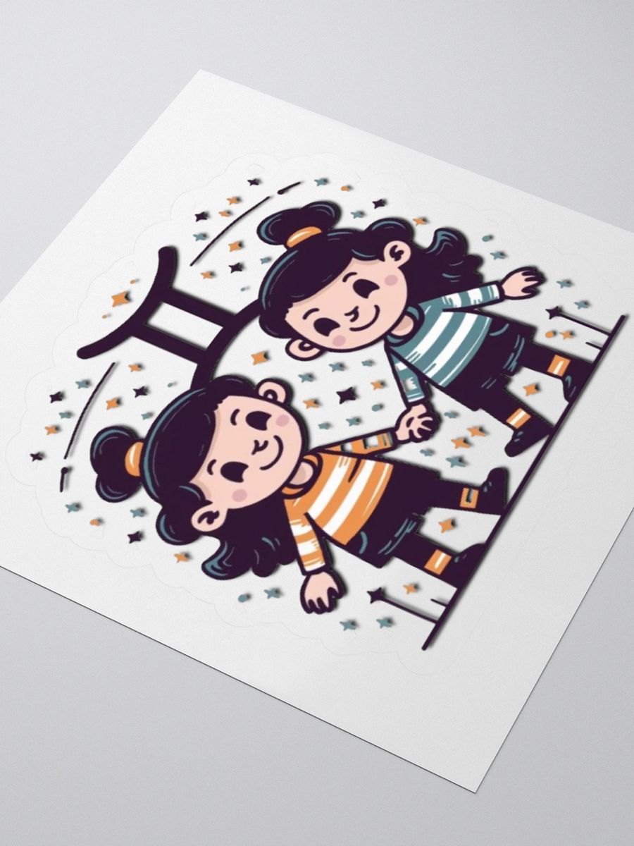 Gemini Twins Sticker product image (7)