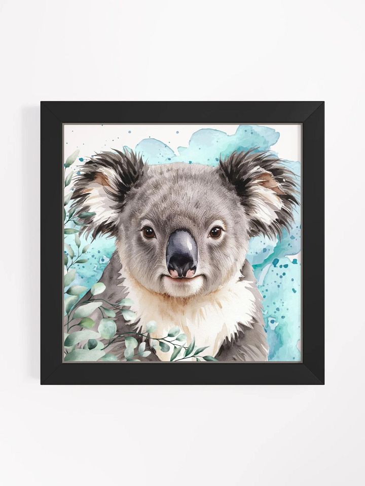 Watercolour Koala Framed Poster product image (1)