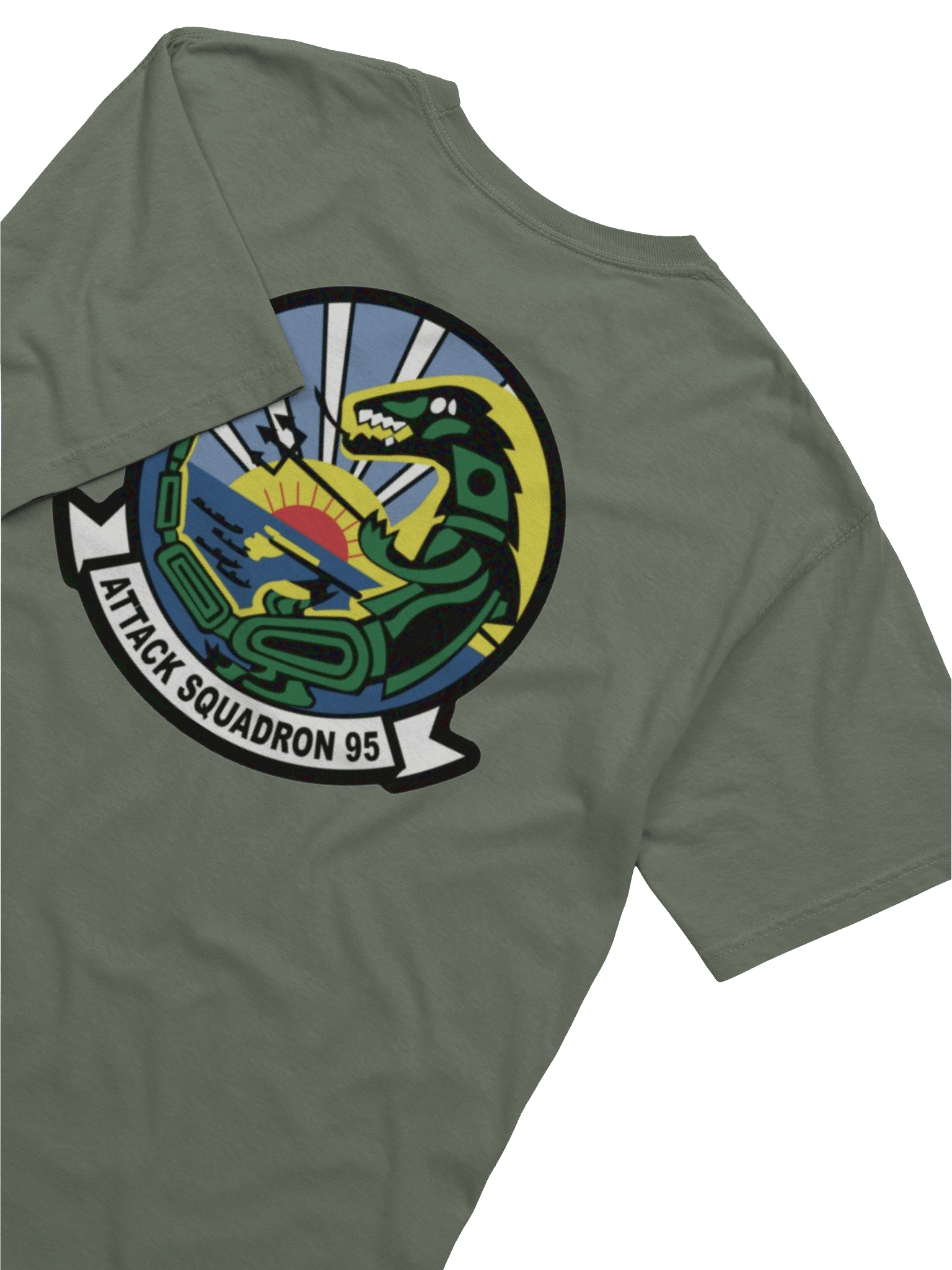 "Green Lizard" Heavyweight T-Shirt product image (6)