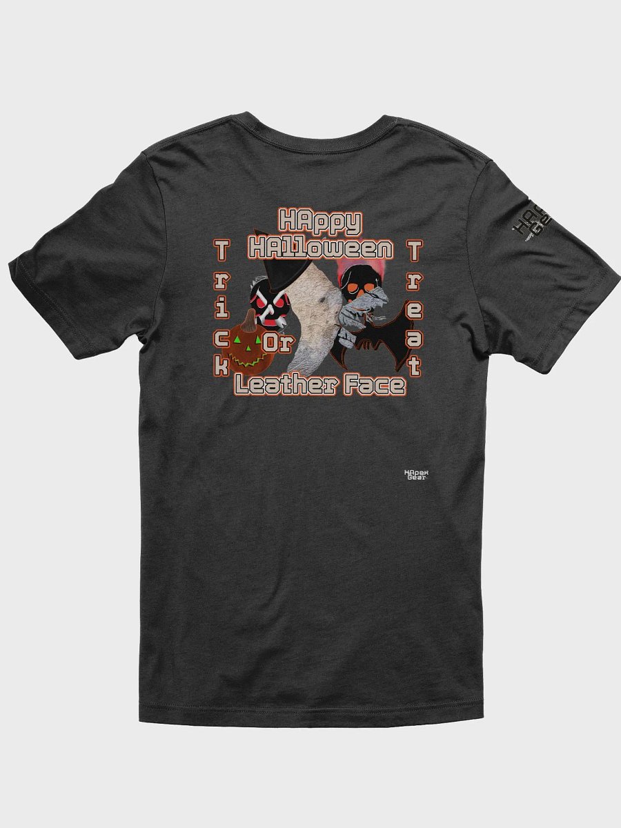 Supersoft T-Shirt - HAppy HAlloween - Sick Leather Face product image (12)