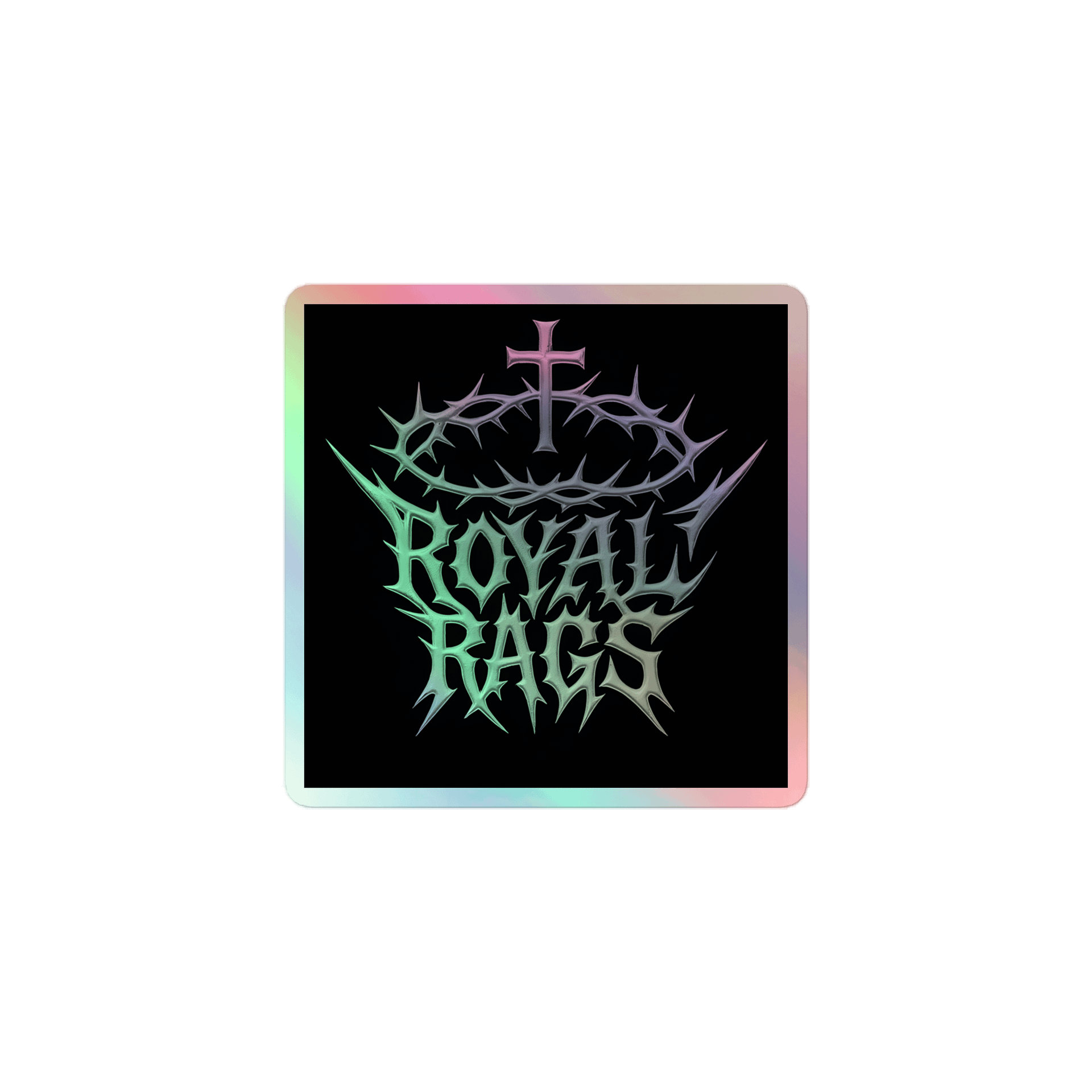 Classic Royal Rags Sticker Holographic product image (1)