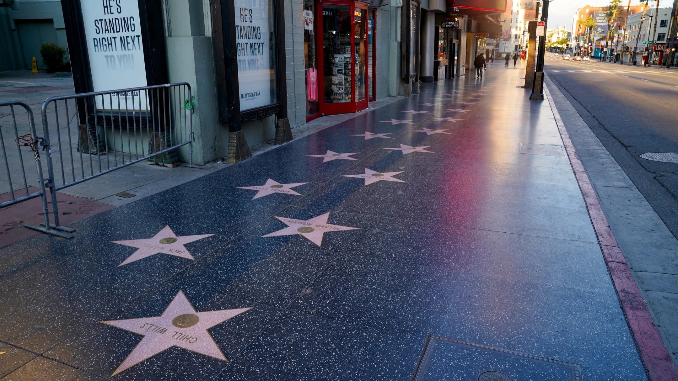 Looking through my photo library tonight--here was the Hollywood Walk of Fame in May, 2020, during the height of the pandemic...