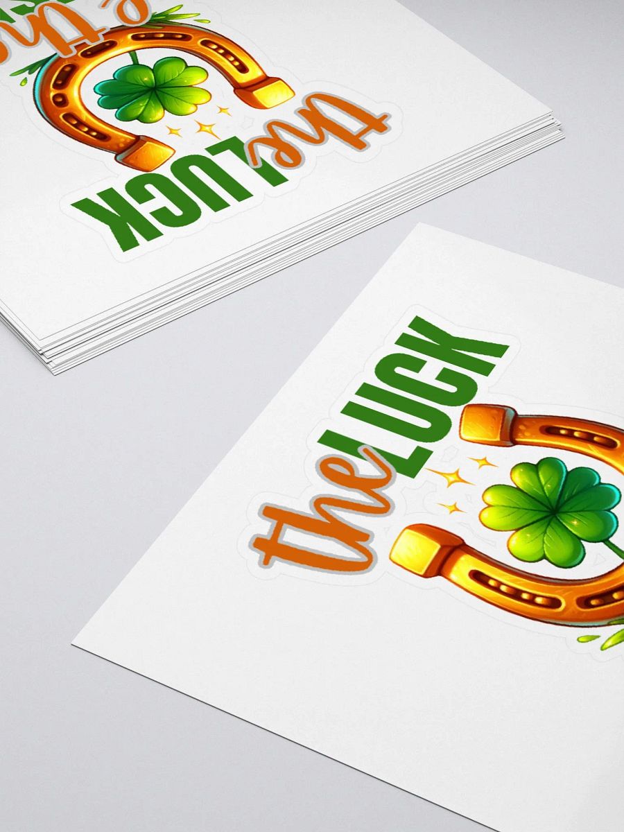 The Luck of the Irish Sticker product image (5)