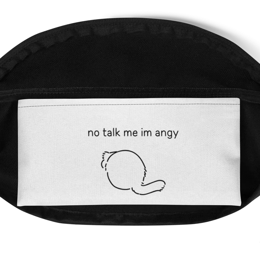 No Talk Manul Angy - Fanny Pack product image (6)