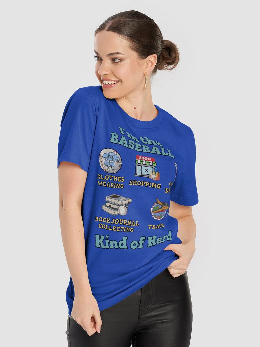 Im The Baseball Kind Of Nerd Lifestyle T-Shirt product image (59)