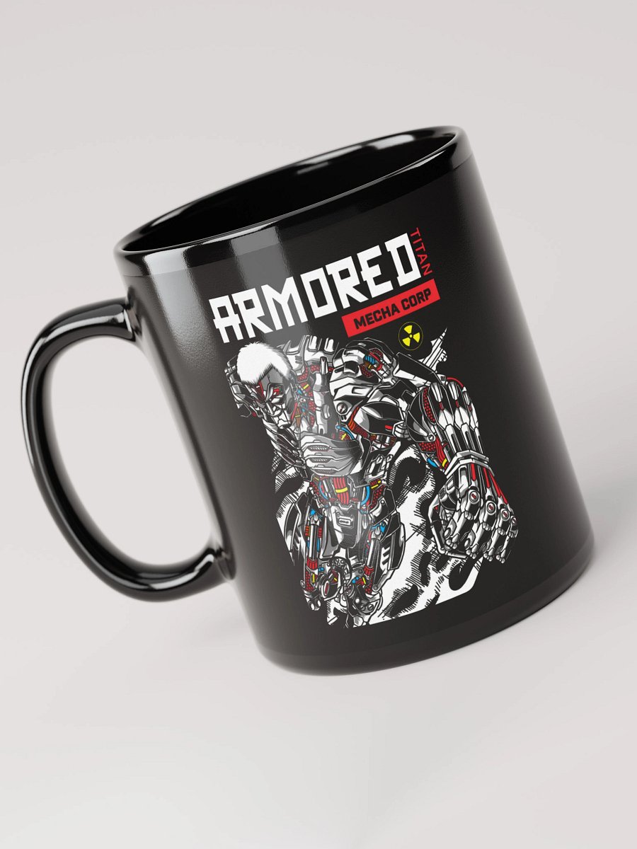 Armored Titan Mecha Corp Tee Mug product image (6)