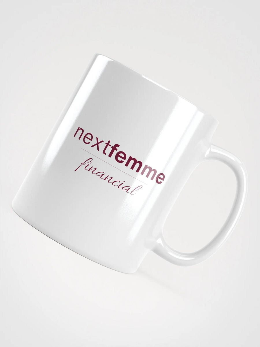 Vivid Vibes Ceramic Mug with Maroon Logotype product image (4)