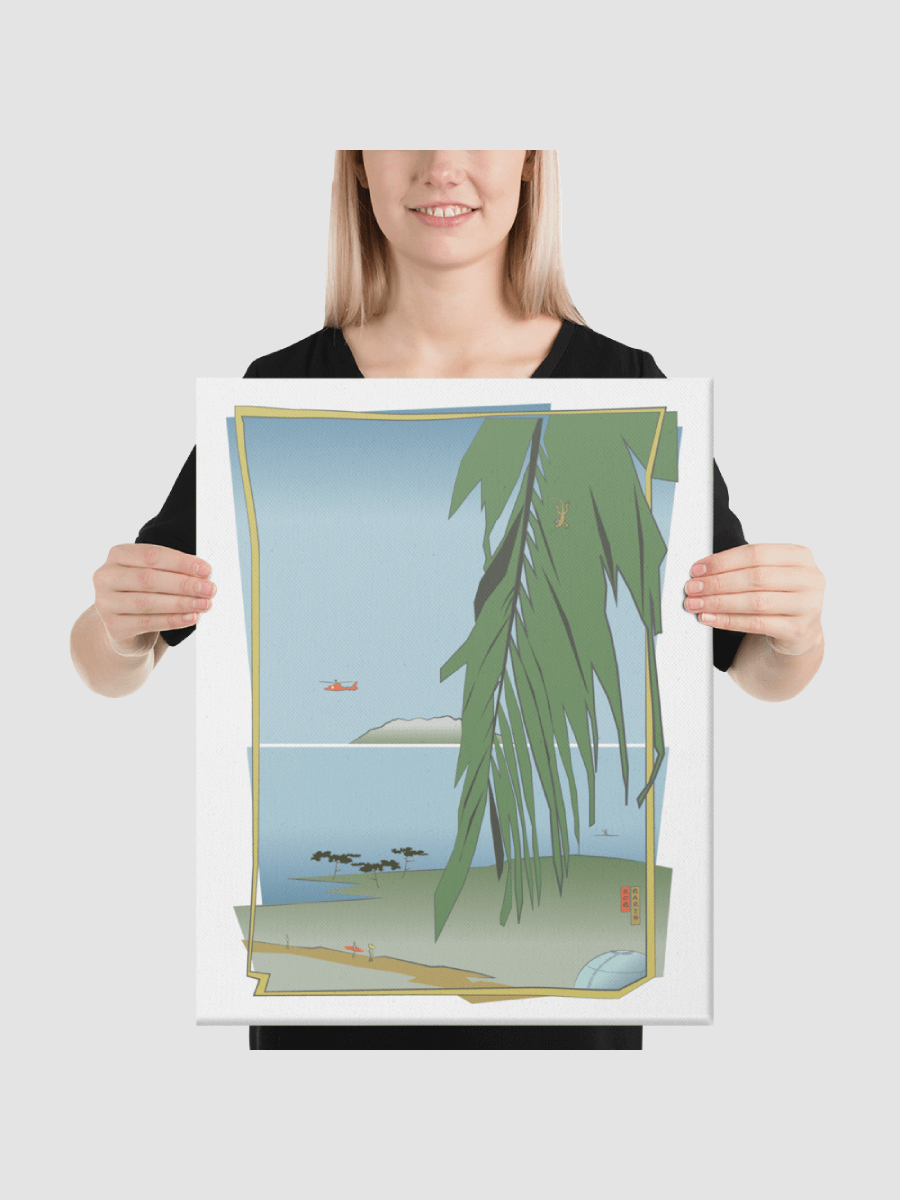Domes (After Hiroshige) Canvas Print product image (2)