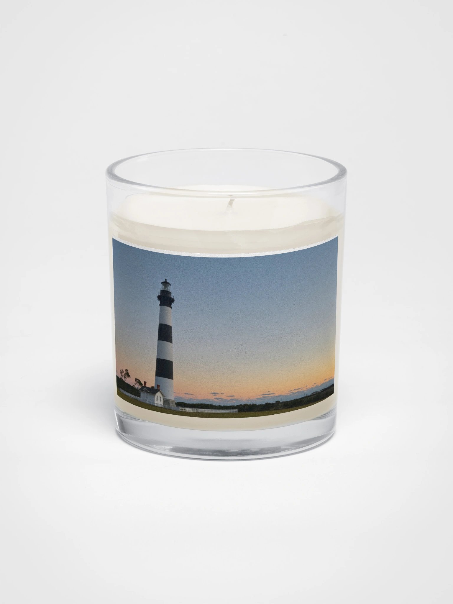 Sunrise Lighthouse Sunset Soy Wax Candle product image (1)